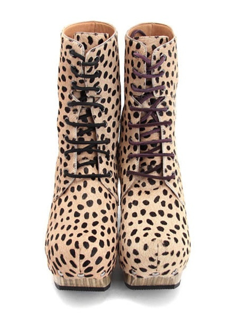 Rare 🔥 John Fluevog Cheetah ARC RAINBOW BOOT Size 7 - Picture 3 of 13